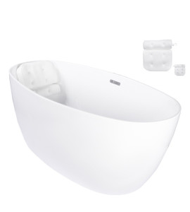 Banheira Imersao Freestanding De Luxo 1.50m